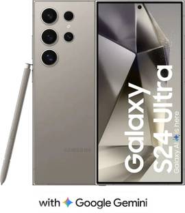 Samsung Galaxy S24 Ultra 5G (Titanium Gray, 256 GB)