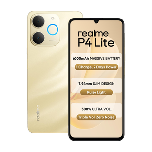 realme P4 Lite (Beach Gold, 128 GB)