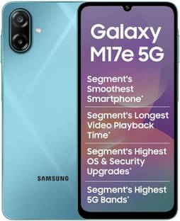 Samsung Galaxy M17e 5G (Blitz Blue, 128 GB)