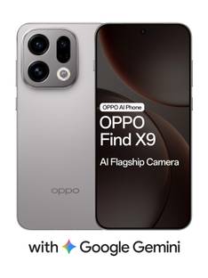 OPPO Find X9 (Titanium Grey, 256 GB)