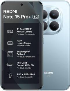 REDMI Note 15 Pro + 5G (Mirage Blue, 256 GB)