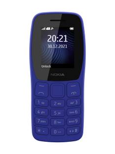 Nokia 105 Classic Single Sim Keypad Phone, Without Charger