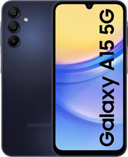 SAMSUNG Galaxy A15 5G (Blue Black, 128 GB)