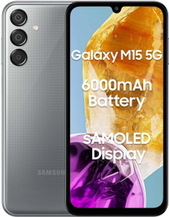 Samsung galaxy M15 5G (Stone Grey, 128 GB)