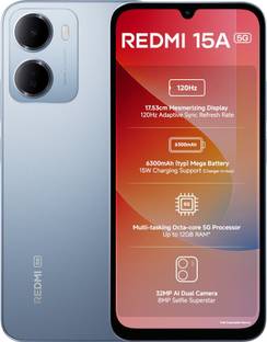 REDMI 15A (Awesome Blue, 128 GB)