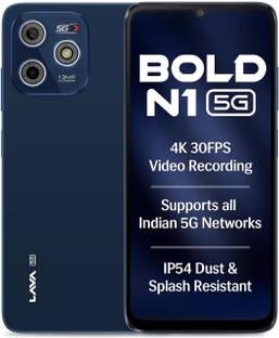 LAVA Bold N1 5G (Royal Blue, 128 GB)