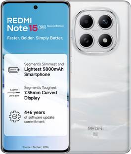 REDMI Note 15 SE 5G (Frosted White, 128 GB)