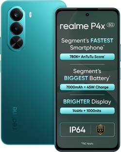 realme P4x 5G (Lake Green, 128 GB)