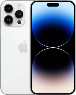 Add to Compare APPLE iPhone 14 Pro Max (Silver, 128 GB) 128 GB ROM 17.02 cm (6.7 inch) Super Retina XDR Display 48MP + 12MP + 12MP | 12MP Front Camera A16 Bionic Chip, 6 Core Processor Processor 1 Year Warranty for Phone and 6 Months Warranty for In-Box Accessories ₹1,27,999 ₹1,34,900 5% off Free delivery Save extra with combo offers Upto ₹30,600 Off on Exchange