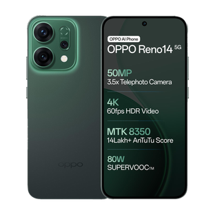 OPPO Reno14 5G (Forest Green, 256 GB)