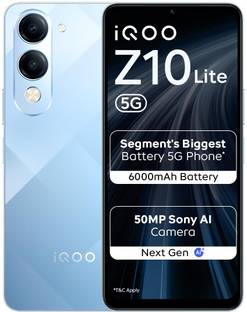 IQOO Z10 Lite 5G (Titanium Blue, 64 GB)