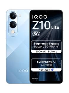 IQOO Z10 Lite 5G (Titanium Blue, 64 GB)