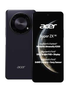Acer Super ZX 5G (Lunar Blue, 128 GB)