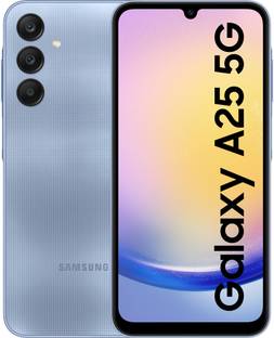 SAMSUNG Galaxy A25 5G (Blue, 128 GB)