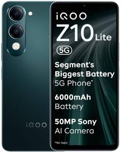 IQOO Z10 Lite 5G (Cyber Green, 128 GB)