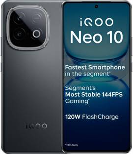 IQOO Neo 10 (Asphalt Black, 256 GB)