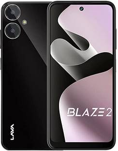 LAVA Blaze 2 (Glass Black, 128 GB)