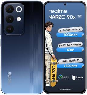 realme Narzo 90x 5G (Nitro Blue, 128 GB)