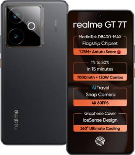 realme GT 7T (IceSense Black, 512 GB)