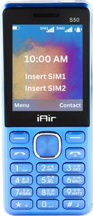 IAIR S50 Dual Sim Keypad Phone | 2800 mAH Battery & Big 2.4 Inch Display