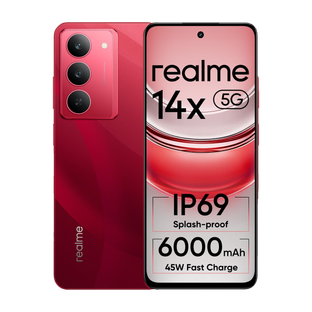 realme 14x 5G (Jewel Red, 128 GB)