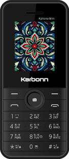 KARBONN Kphone Mini DS Keypad Mobile|1000 mAh Battery|0.3MP Camera|Expandable Upto 32 GB