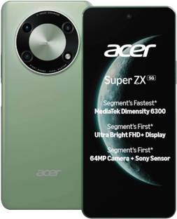 Acer Super ZX 5G (Cosmic Green, 128 GB)