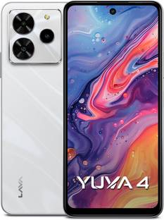 LAVA Yuva 4 (Glossy White, 64 GB)