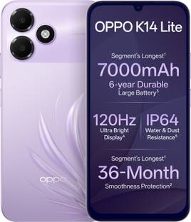 OPPO K14 Lite (Feather Purple, 64 GB)