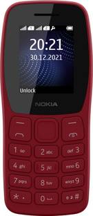 Nokia 105 PSS, Keypad Mobile Phone with FM Radio, Memory Card Slot