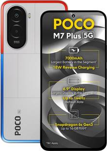 POCO M7 Plus 5G (Chrome Silver, 128 GB)
