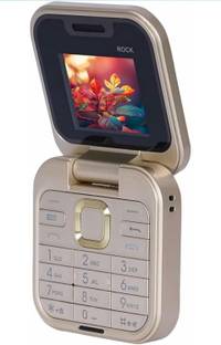 Snectian Rock X Flip Dual Sim |Keypad Mobile| with 1.8" Display Call & SMS Indicator