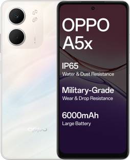 OPPO A5x 5G (Laser White, 128 GB)