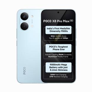 POCO X8 Pro Max (Blue, 256 GB)