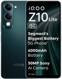IQOO Z10 Lite 5G (Cyber Green, 128 GB)