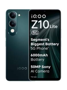 IQOO Z10 Lite 5G (Cyber Green, 128 GB)