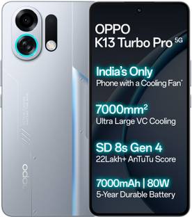 OPPO K13 Turbo Pro 5G (Silver Knight, 256 GB)