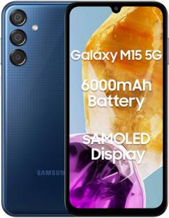 Samsung galaxy M15 5G (Blue Topaz, 128 GB) (8 GB RAM)