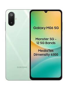 Samsung M06 5G (Sage Green, 128 GB)