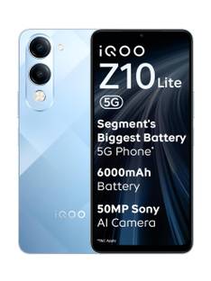 IQOO Z10 Lite 5G (Titanium Blue, 128 GB)