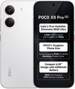 POCO X8 Pro (White, 256 GB)