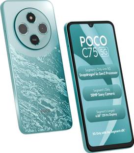 POCO C75 5G (Aqua Bliss, 64 GB)