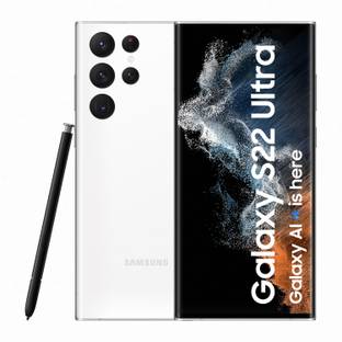 SAMSUNG Galaxy S22 Ultra 5G (Phantom White, 256 GB)