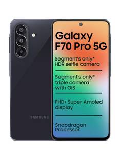 Samsung Galaxy F70 Pro 5G (Alpha Black, 256 GB)