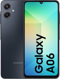 SAMSUNG Galaxy A06 (Black, 64 GB)
