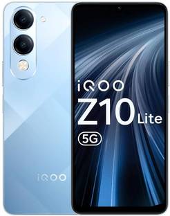 IQOO Z10 Lite 5G (Titanium Blue, 128 GB)