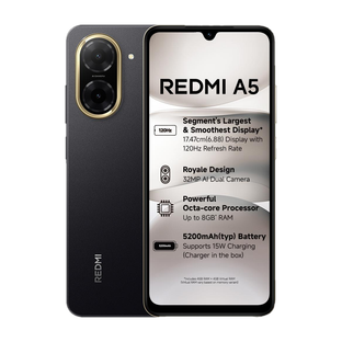 REDMI A5 (Just Black, 64 GB)