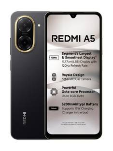REDMI A5 (Just Black, 128 GB)