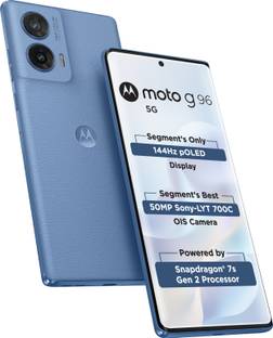 MOTOROLA G96 5G (Pantone Ashleigh Blue, 128 GB)