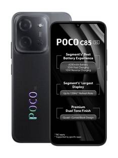POCO C85 5G (Power Black, 128 GB)